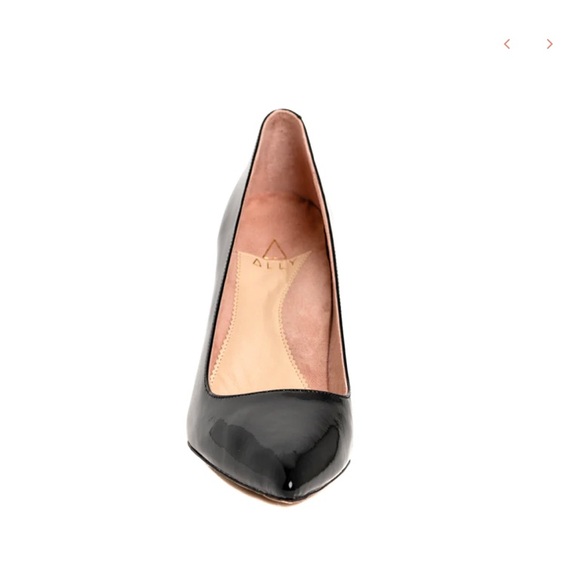 Ally Black Patent Block Heel Pumps **FREE SHIPPING** - Picture 4 of 11